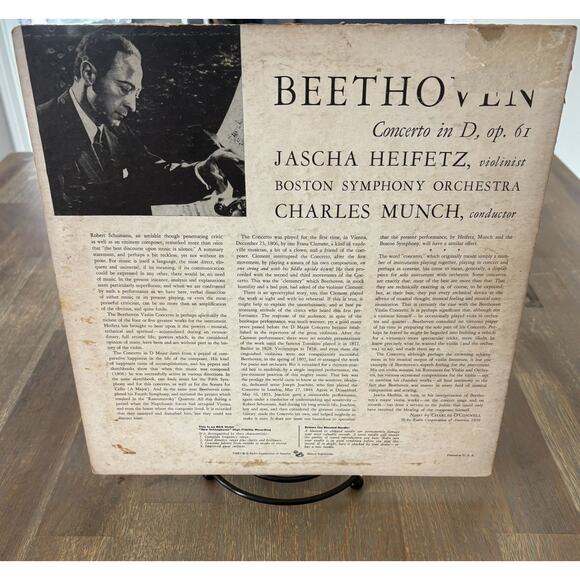 Ludwig van Beethoven / Ja...- Violin Concerto- limited vinyl - Collectible vinyl - Picture 5 of 5